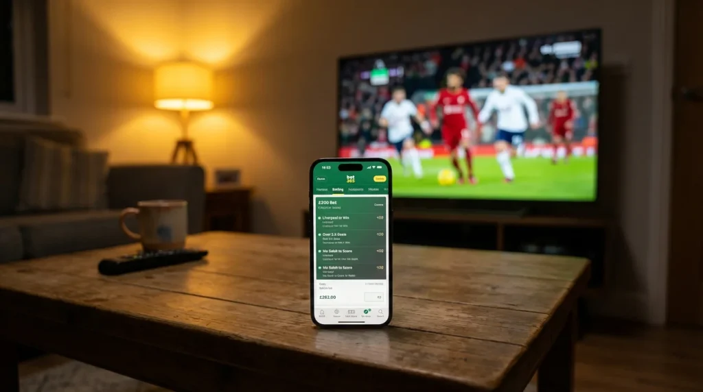 Bet Builder ao vivo para apostas personalizadas no futebol