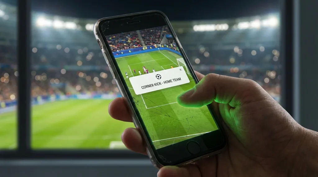 Micro-apostas ao vivo no futebol - apostas de próximo evento em tempo real